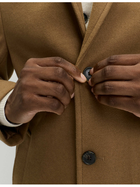 Marks & Spencer Kabát hajtókával Marks & Spencer barna