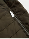 Marks & Spencer Steppelt mellény cipzárral, Stormwear™ technológiával és magas pamuttartalommal Marks & Spencer zöld