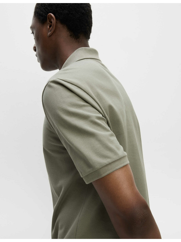 Marks & Spencer The Ultimate Pique galléros póló Marks & Spencer zöld