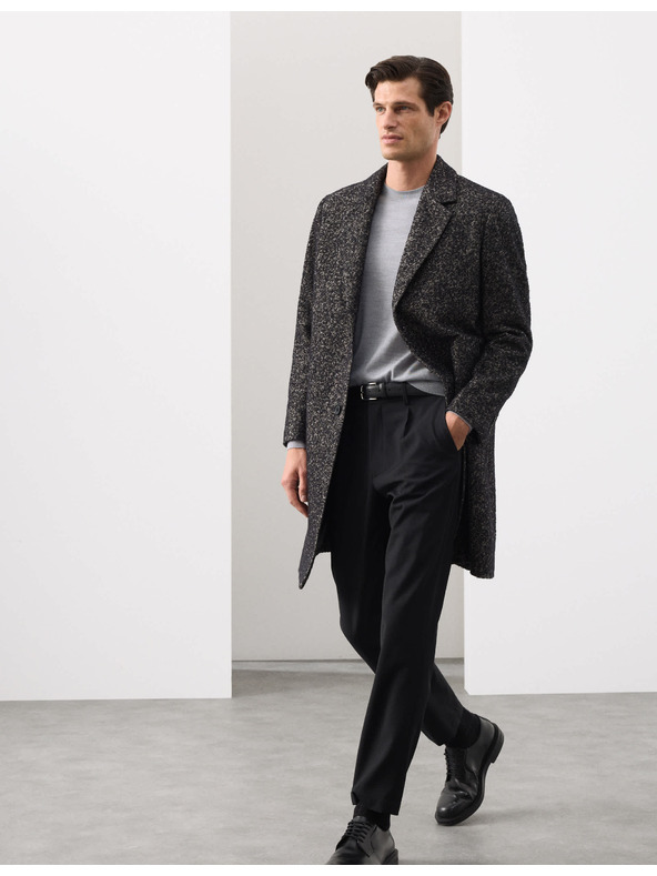 Marks & Spencer Pulóver tiszta rendkívül finom merino gyapjúból, Marks & Spencer szürke
