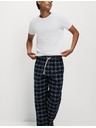 Marks & Spencer Marks & Spencer sötétkék kockás pizsama nadrág 100% pamutból