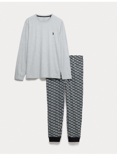 Marks & Spencer Pyžamová souprava z čisté bavlny s motivem tučňáků Marks & Spencer szürke