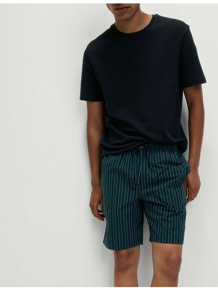 Marks & Spencer Pyžamová souprava z čisté bavlny s vaflovou texturou Marks & Spencer sötétkék