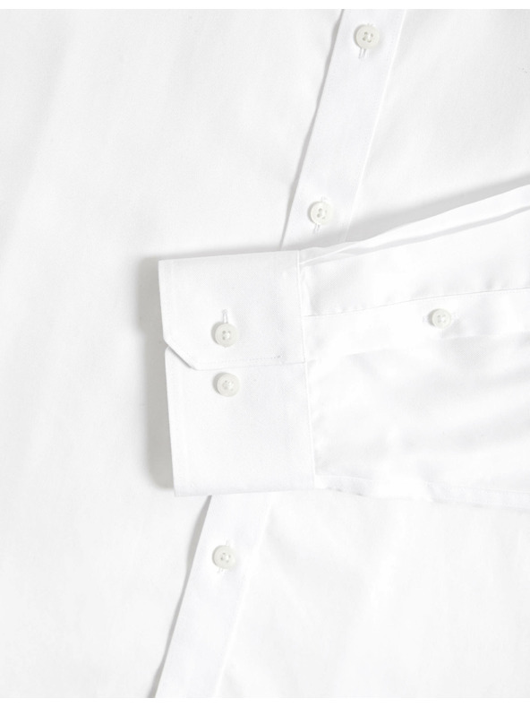Marks & Spencer Marks & Spencer fehér, klasszikus szabású 100% pamut ing vasalást nem igénylő anyagból