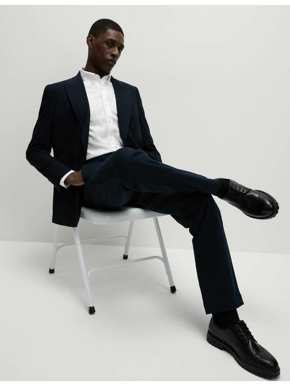 Marks & Spencer Marks & Spencer fehér, klasszikus szabású 100% pamut ing vasalást nem igénylő anyagból