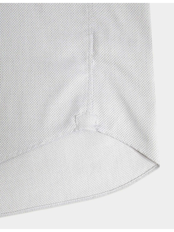 Marks & Spencer Marks & Spencer szürke, keskeny szabású luxus ing 100% pamutból, textúrával