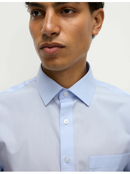 Marks & Spencer Marks & Spencer kék, hosszú ujjú normál szabású ing, 3 db