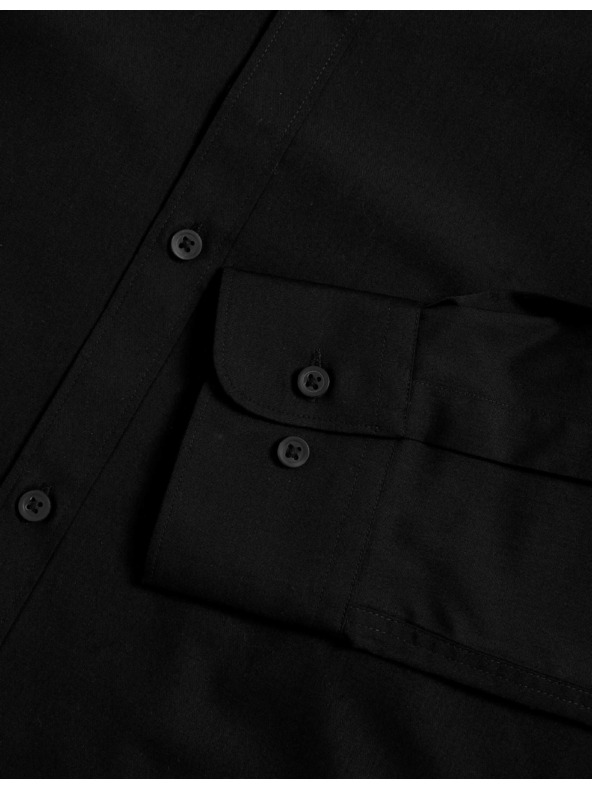 Marks & Spencer Marks & Spencer fekete, keskeny szabású ing, könnyen vasalható