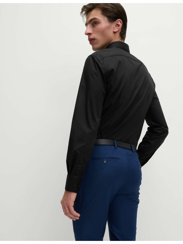 Marks & Spencer Marks & Spencer fekete, keskeny szabású ing, könnyen vasalható