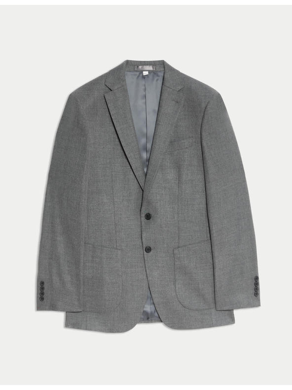 Marks & Spencer Marks & Spencer texturált blazer szürke