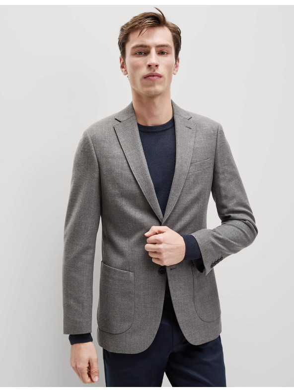 Marks & Spencer Marks & Spencer texturált blazer szürke