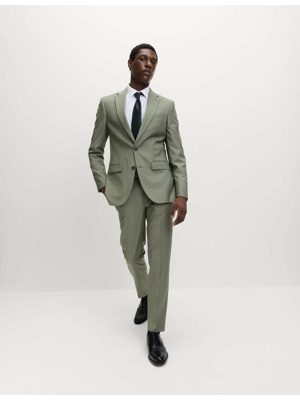 Marks & Spencer Marks & Spencer szűk szabású zakó zöld