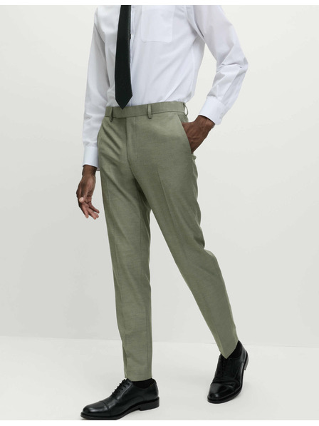 Marks & Spencer Marks & Spencer szűk szabású öltöny nadrág zöld