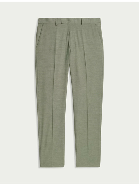 Marks & Spencer Marks & Spencer szűk szabású öltöny nadrág zöld