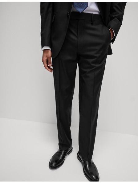 Marks & Spencer Marks & Spencer klasszikus szabású öltöny nadrág fekete