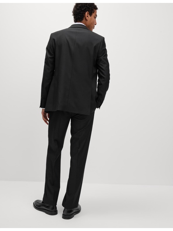 Marks & Spencer Marks & Spencer klasszikus szabású öltöny nadrág fekete