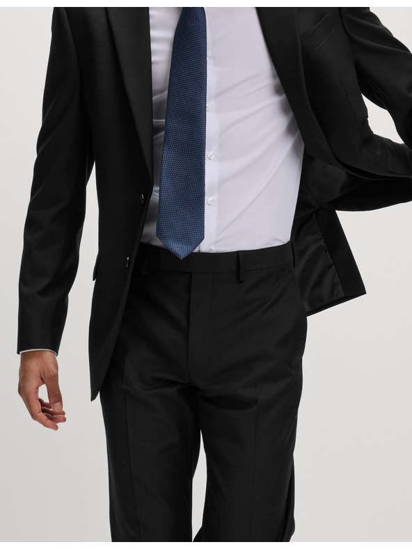 Marks & Spencer Marks & Spencer klasszikus szabású öltöny nadrág fekete