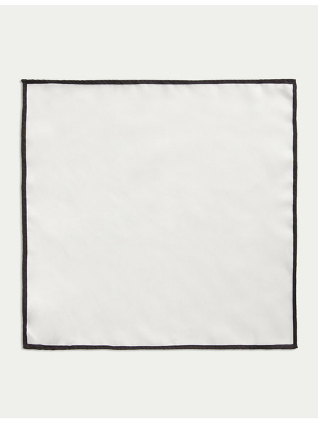 Marks & Spencer Marks & Spencer selyem díszzsebkendő fehér
