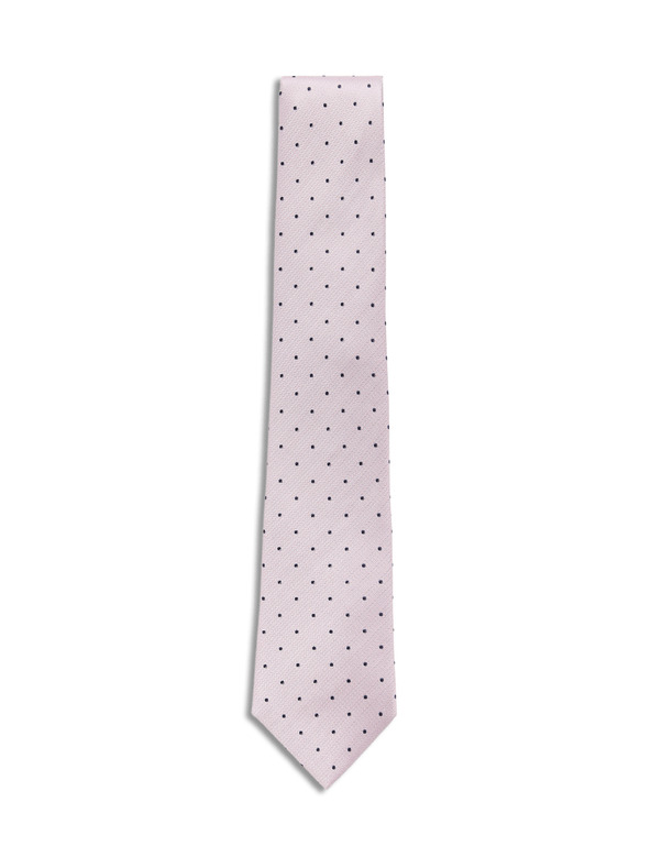 Marks & Spencer Pöttyös nyakkendő 100% selyemből Marks & Spencer rózsaszín