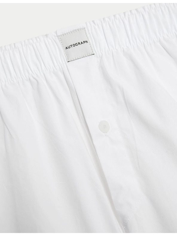 Marks & Spencer Szövött Supima® boxeralsó magas pamuttartalommal, 5 db csomag Marks & Spencer fehér