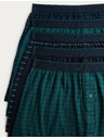 Marks & Spencer Jersey boxeralsó 100% pamutból, Cool & Fresh™ technológia, 5 db csomag Marks & Spencer zöld