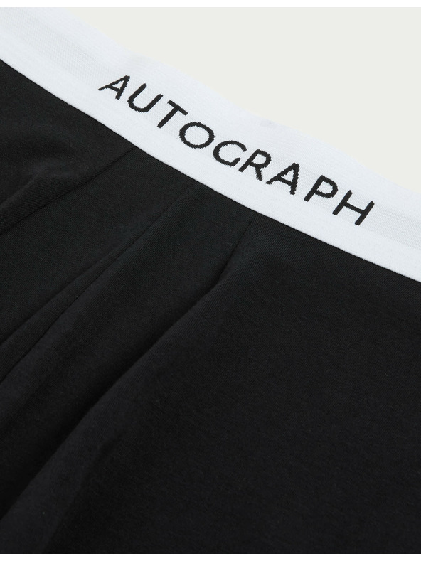 Marks & Spencer Oldalsó Supima® pamut keverék alsónadrág, 5 db Marks & Spencer fekete