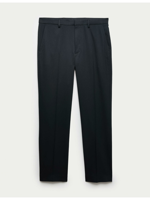 Marks & Spencer Normál szabású nadrág Smart Stretch technológiával Marks & Spencer tengerészkék
