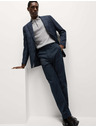 Marks & Spencer Normál szabású nadrág Smart Stretch technológiával Marks & Spencer tengerészkék
