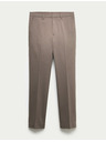 Marks & Spencer Normál szabású nadrág Smart Stretch technológiával Marks & Spencer barna