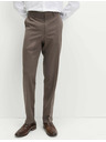 Marks & Spencer Normál szabású nadrág Smart Stretch technológiával Marks & Spencer barna