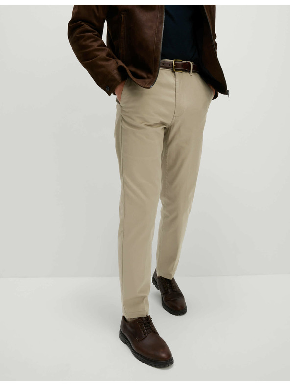 Marks & Spencer Heritage regular fit chino nadrág Marks & Spencer bézs