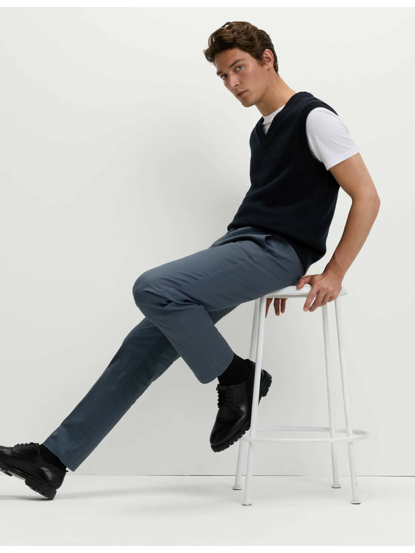 Marks & Spencer Marks & Spencer Heritage vászon chino nadrág normál szabással szürke