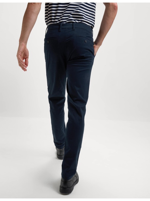 Marks & Spencer Marks & Spencer Stretch Chino Slim Fit nadrág sötétkék