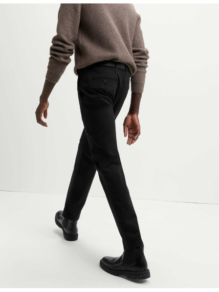 Marks & Spencer Marks & Spencer Regular Fit Stretch chino nadrág fekete
