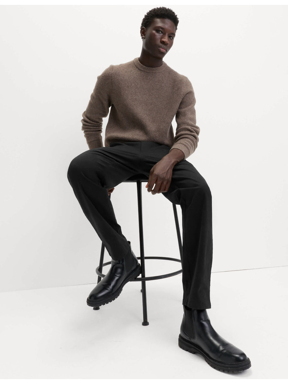 Marks & Spencer Marks & Spencer Regular Fit Stretch chino nadrág fekete