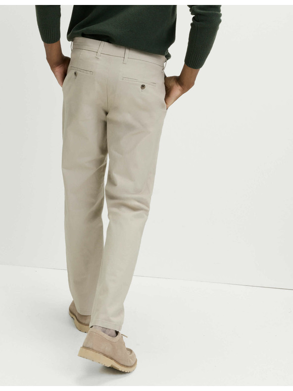 Marks & Spencer Rugalmas chino nadrág normál szabással Marks & Spencer bézs