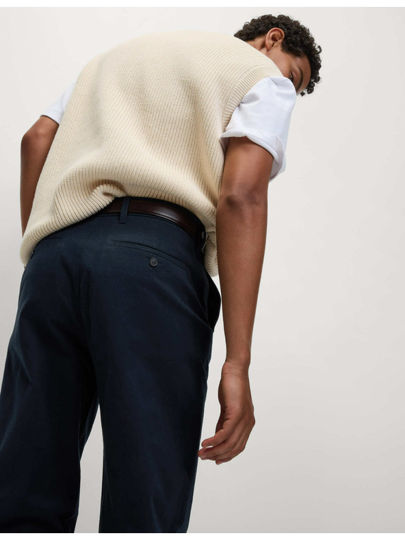Marks & Spencer Stretch chino nadrág Marks & Spencer tengerészkék