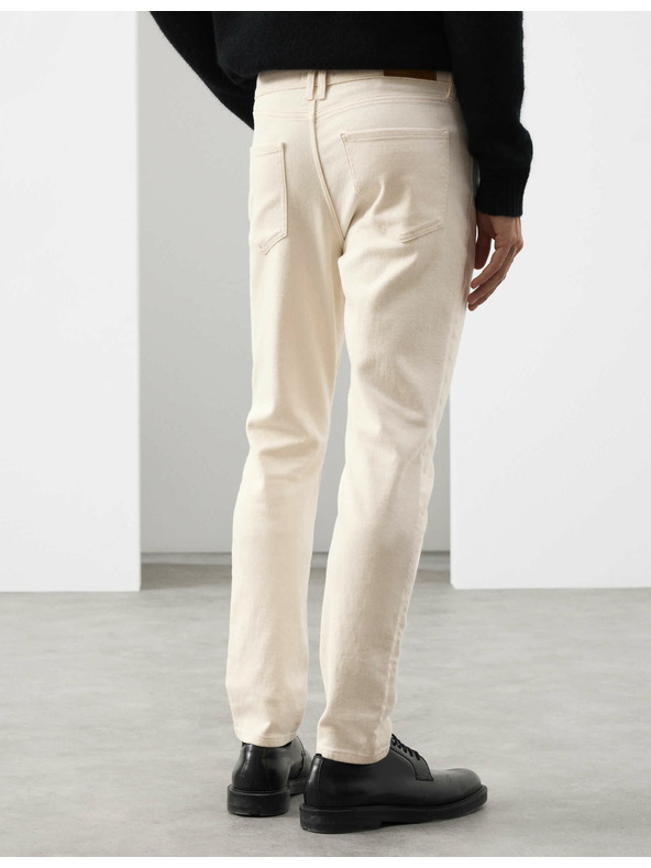 Marks & Spencer Marks & Spencer olasz slim fit farmer krém