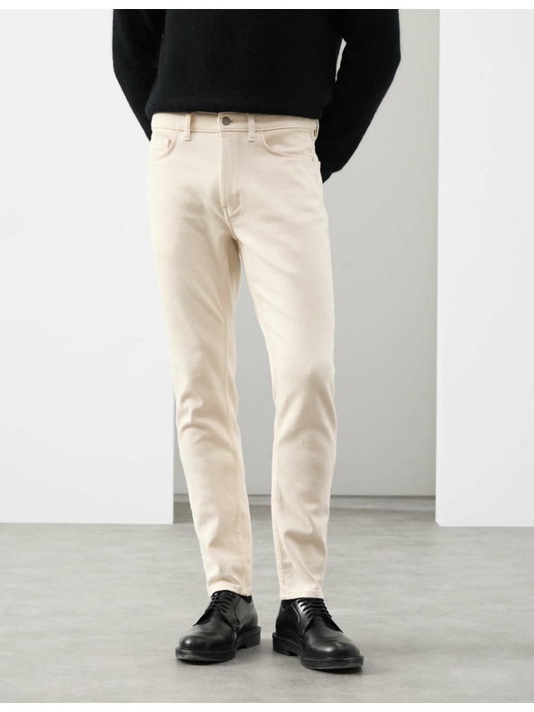 Marks & Spencer Marks & Spencer olasz slim fit farmer krém