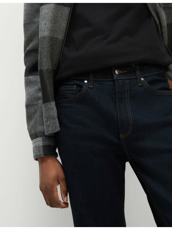 Marks & Spencer Sztreccs farmer egyenes szárral, Marks & Spencer sötétkék