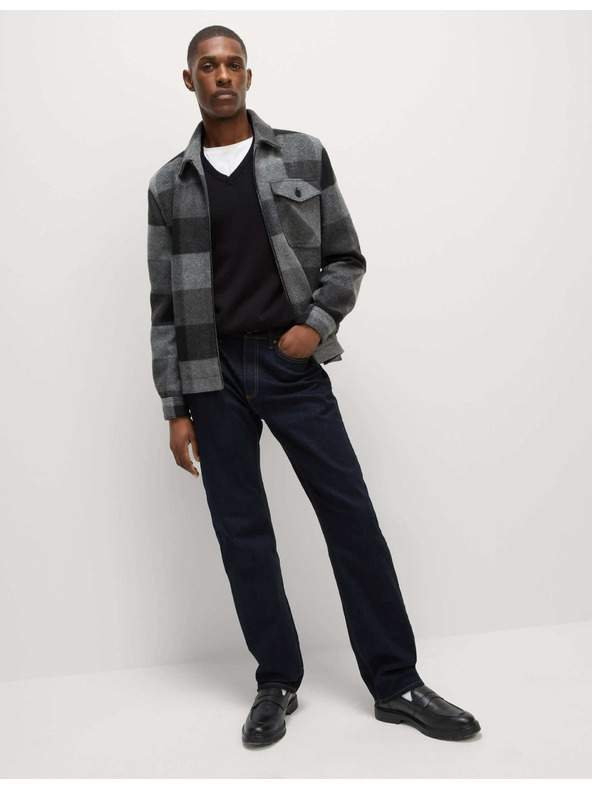 Marks & Spencer Sztreccs farmer egyenes szárral, Marks & Spencer sötétkék