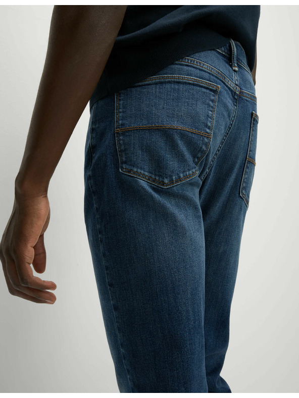 Marks & Spencer Marks & Spencer sztreccs chino nadrág szűk szabású, tengerészkék