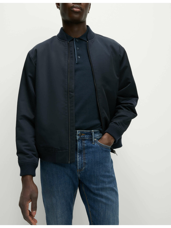 Marks & Spencer Marks & Spencer sztreccs chino nadrág szűk szabású, tengerészkék