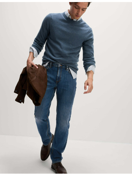 Marks & Spencer Sztreccs farmer egyenes szárral, Marks & Spencer sötétkék