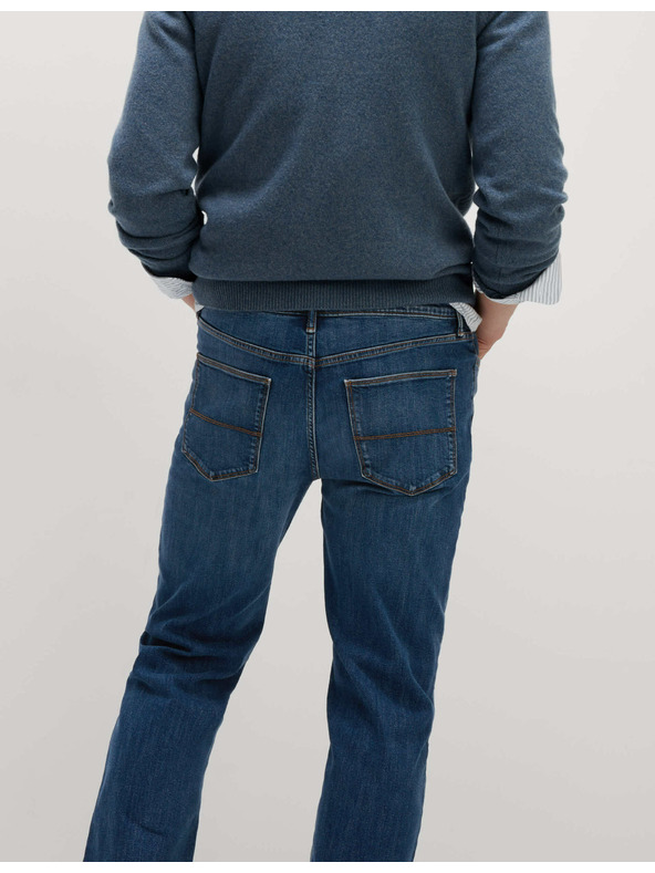 Marks & Spencer Sztreccs farmer egyenes szárral, Marks & Spencer sötétkék