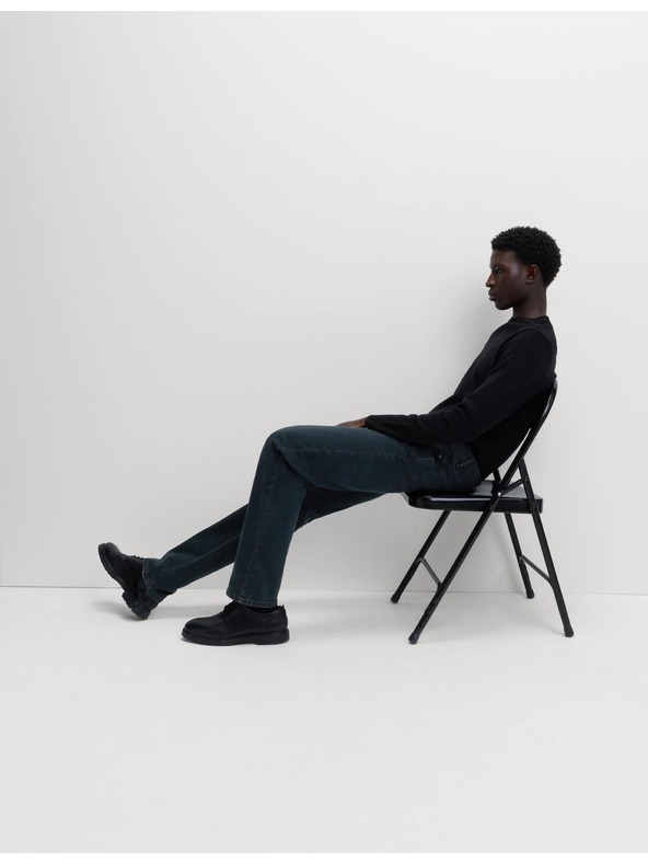 Marks & Spencer Marks & Spencer egyenes szabású sztreccs farmer kék