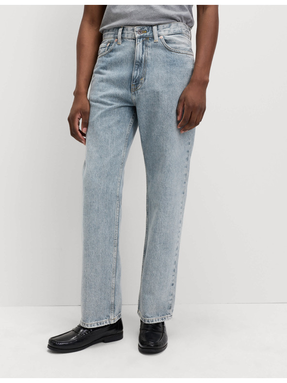 Marks & Spencer Authentic bő szabású farmer, Marks & Spencer kék