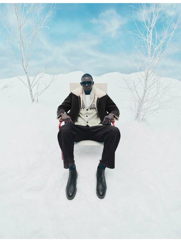 Marks & Spencer Smart Pleat karcsúsított farmer, Marks & Spencer sötétkék