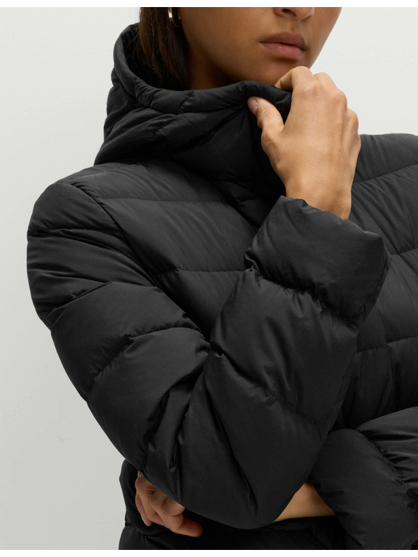 Marks & Spencer Marks & Spencer fekete toll- és pehelypihés takaróhuzat kapucnival