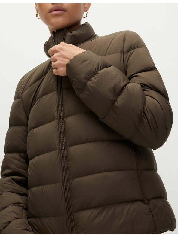 Marks & Spencer Marks & Spencer összehajtható pehelytoll béléses dzseki barna